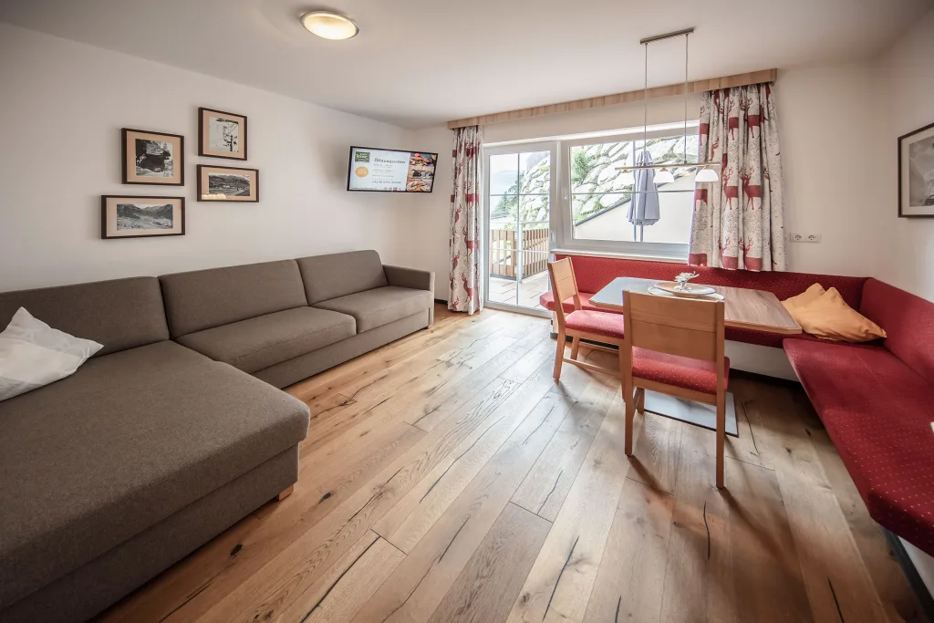 Wohnzimmer Appartement 3 mit Schlafsofa